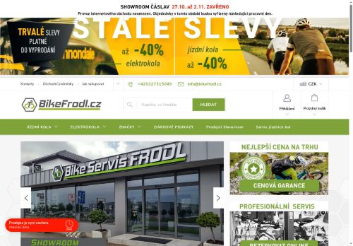 Zobrazit webové stránky BikeFrodl.cz