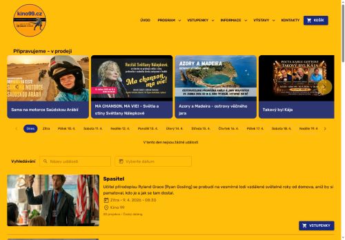 Zobrazit webové stránky Kino 99 Kolín