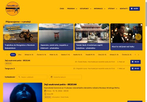 Zobrazit webové stránky Kino 99 Kolín