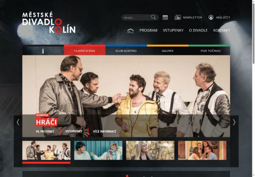 Zobrazit webové stránky Městské divadlo Kolín