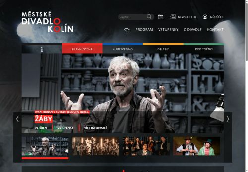 Zobrazit webové stránky Městské divadlo Kolín