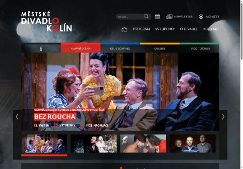 Zobrazit webové stránky Městské divadlo Kolín