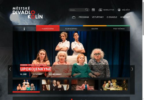 Zobrazit webové stránky Městské divadlo Kolín