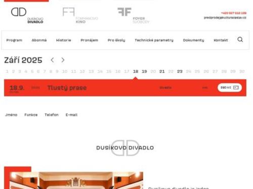 Dusíkovo divadlo Čáslav
