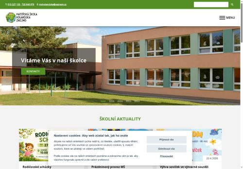Zobrazit webové stránky Mateřská škola - Znojmo, Holandská