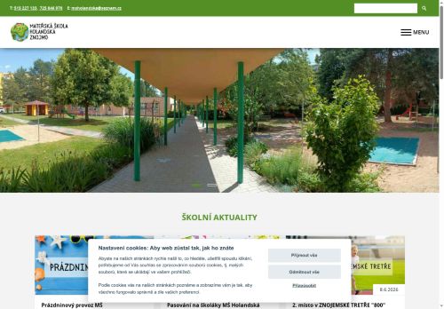 Zobrazit webové stránky Mateřská škola - Znojmo, Holandská