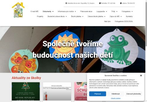 Zobrazit webové stránky Mateřská škola Znojmo – nám.Republiky
