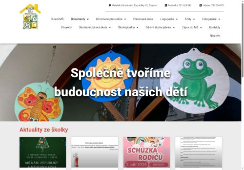 Zobrazit webové stránky Mateřská škola Znojmo – nám.Republiky