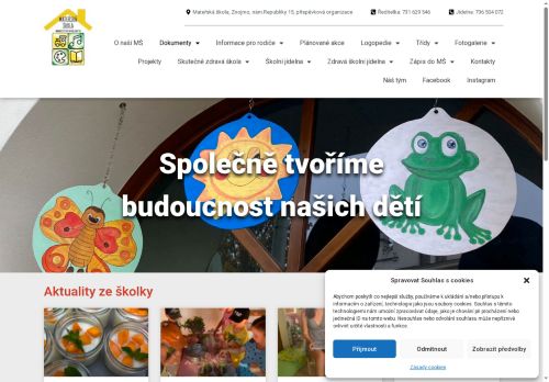 Zobrazit webové stránky Mateřská škola Znojmo – nám.Republiky