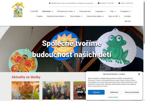 Zobrazit webové stránky Mateřská škola Znojmo – nám.Republiky