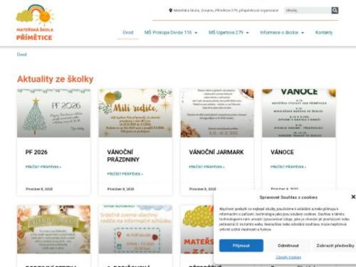 Mateřská škola Znojmo Přímětice