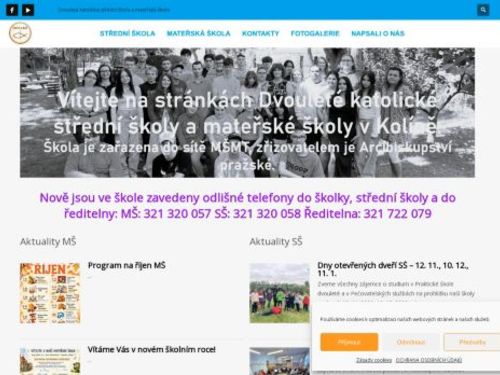 Dvouletá katolická střední škola a mateřská škola