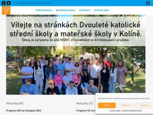 Dvouletá katolická střední škola a mateřská škola