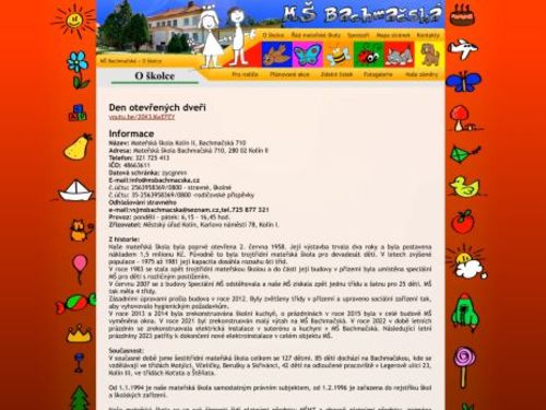 Mateřská škola Bachmačská