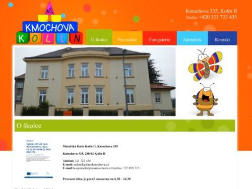 Mateřská škola Kolín II, Kmochova