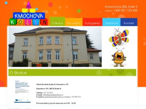 Mateřská škola Kolín II, Kmochova