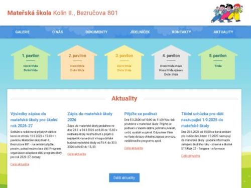 Mateřská škola Kolín II., Bezručova