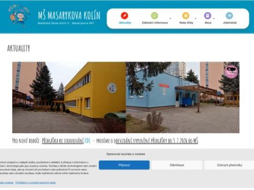 Mateřská škola Kolín II., Masarykova