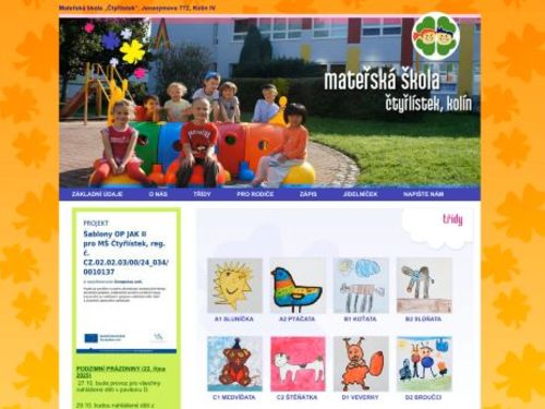 Mateřská škola Kolín IV., Jeronýmova