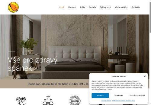 Zobrazit webové stránky Studio sen