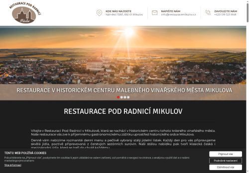 Restaurace Mikulov C s.r.o. nabízí práci na pozici ĆÍŠNÍK - SERVÍRKA v obci Mikulov