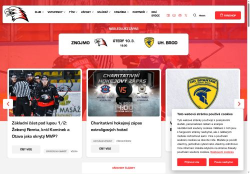 Zobrazit webové stránky Orli Znojmo