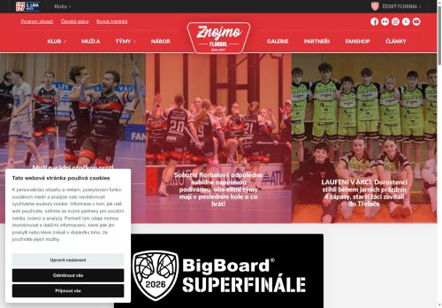 Zobrazit webové stránky TJ Znojmo z.s.