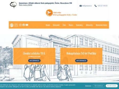 Gymnázium a Střední odborná škola pedagogická, Čáslav