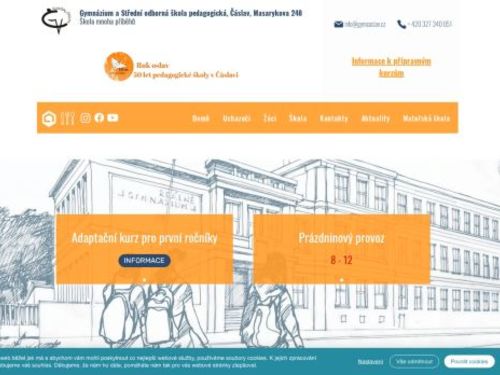 Gymnázium a Střední odborná škola pedagogická, Čáslav