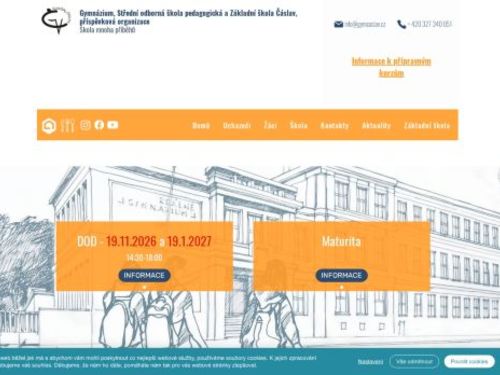 Gymnázium a Střední odborná škola pedagogická, Čáslav