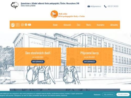 Gymnázium a Střední odborná škola pedagogická, Čáslav