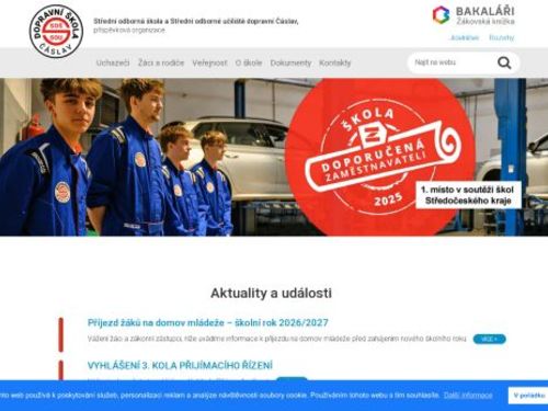 Střední odborná škola a Střední odborné učiliště dopravní Čáslav