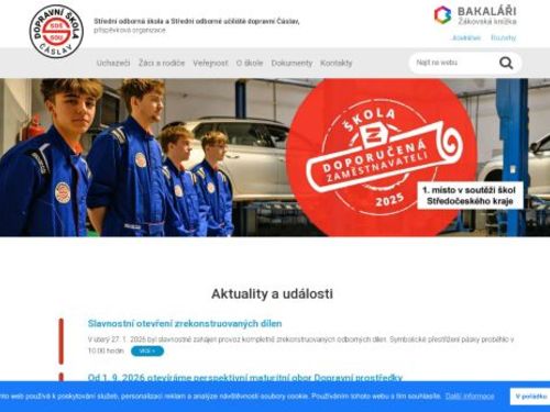 Střední odborná škola a Střední odborné učiliště dopravní Čáslav