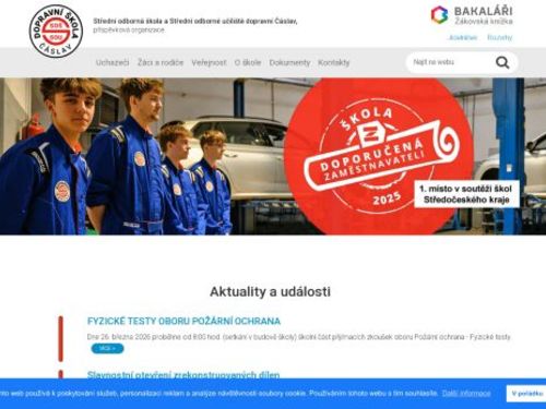 Střední odborná škola a Střední odborné učiliště dopravní Čáslav