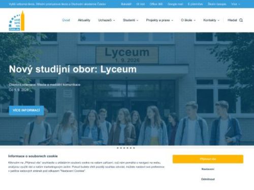 Vyšší odborná škola, Střední průmyslová škola a Obchodní akademie