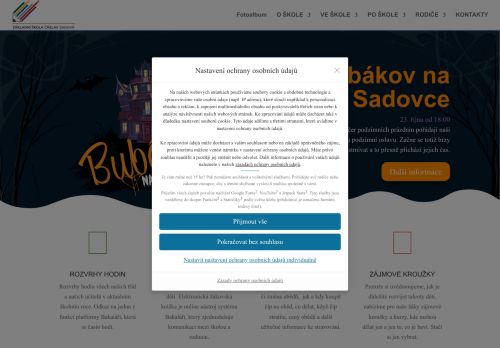 Zobrazit webové stránky Základní škola Čáslav Sadová 1756