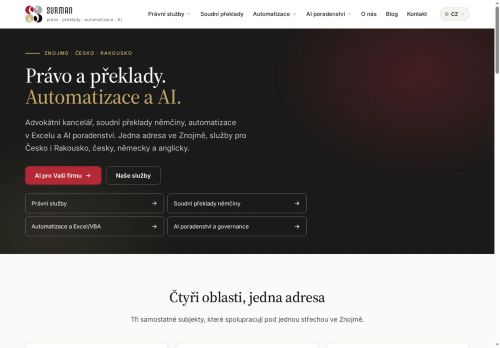 Zobrazit webové stránky Surman