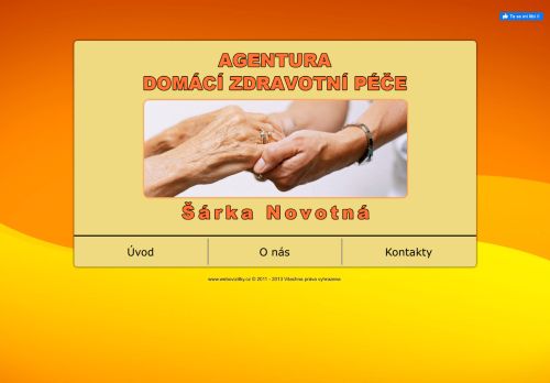 Zobrazit webové stránky Agentura DOMÁCÍ ZDRAVOTNÍ PÉČE - Šárka Novotná
