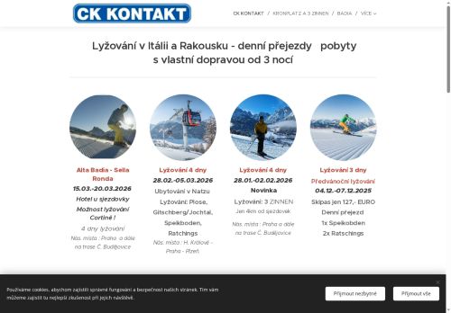 Zobrazit webové stránky CK KONTAKT, s.r.o.