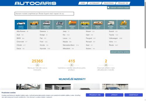 Zobrazit webové stránky Jan Horváth - AutobazarJH