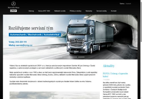 Zobrazit webové stránky CROY, s.r.o.