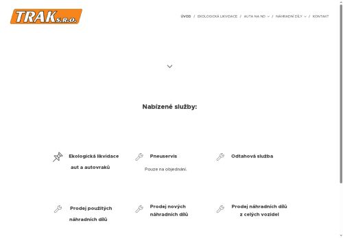 Zobrazit webové stránky TRAK, spol. s r.o.