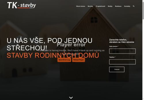 TK-stavby s.r.o. nabízí práci na pozici stavební dělník (m/ž) v obci Jílové u Prahy