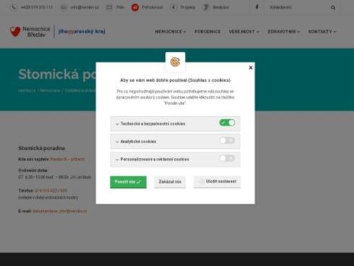 Stomická ambulance Nemocnice Břeclav