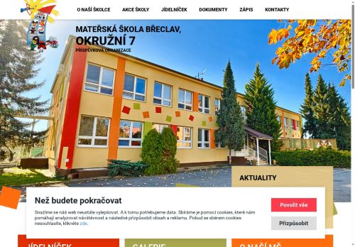 Zobrazit webové stránky MŠ Okružní