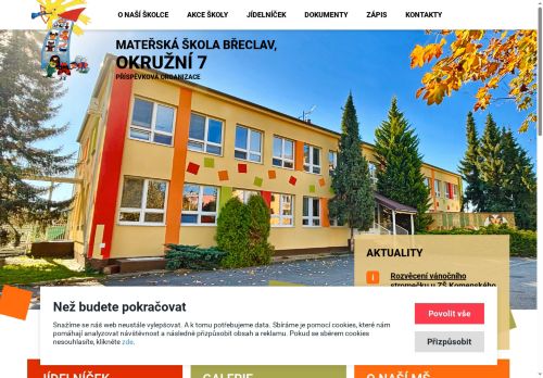 Zobrazit webové stránky MŠ Okružní