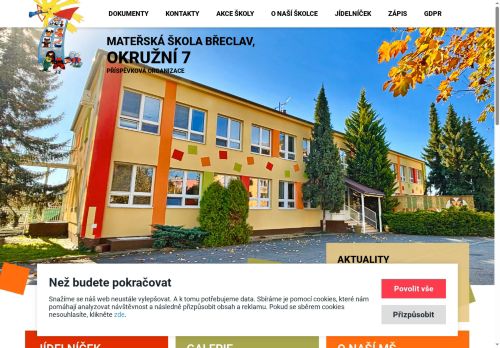 Zobrazit webové stránky MŠ Okružní