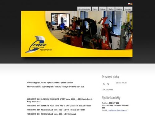 Pneu centrum Václavovič