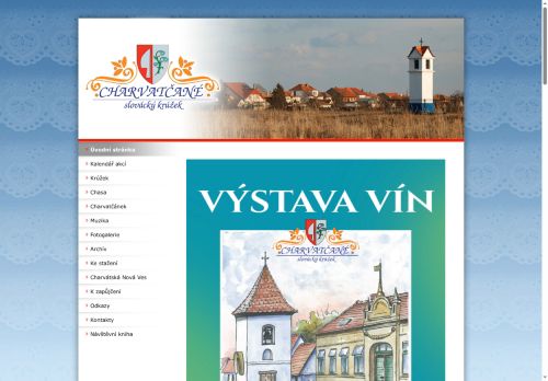 Zobrazit webové stránky Slovácký krúžek Charvatčané