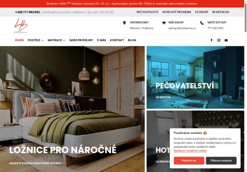 Zobrazit webové stránky LB BOHEMIA, s.r.o.